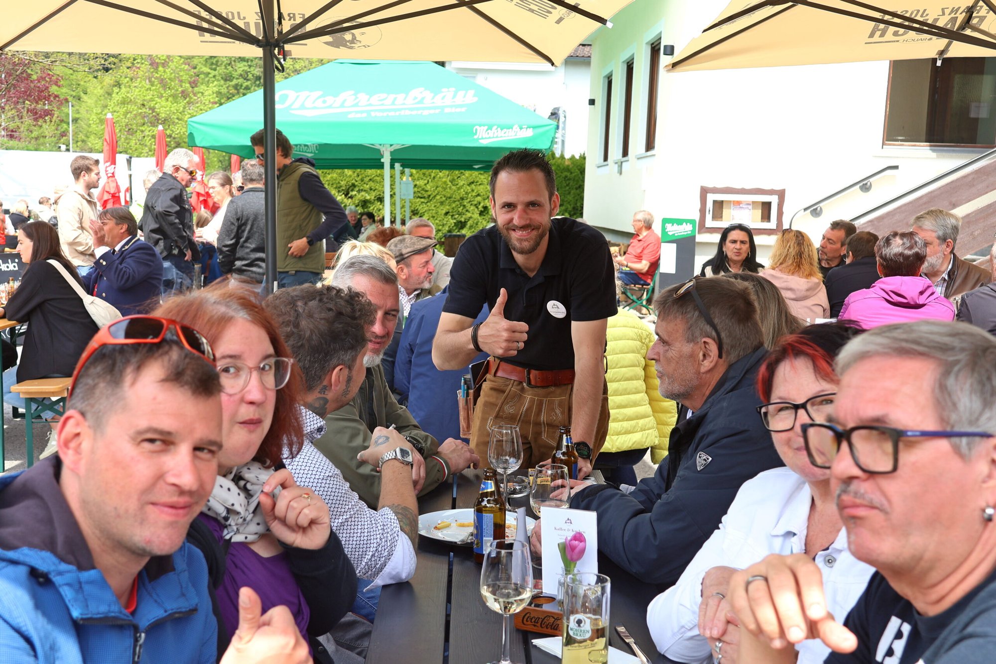 Gsellig beieinand' – Gasthaus Brunnenwald Göfis